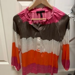 BCBG MAXAZRIA blouse long sleeve